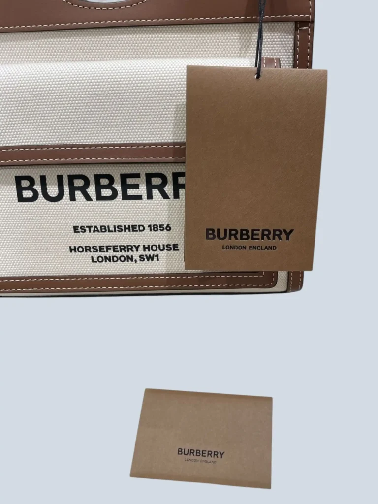 Borsa Mini Pocket in canvas e pelle., foto 8 di 12