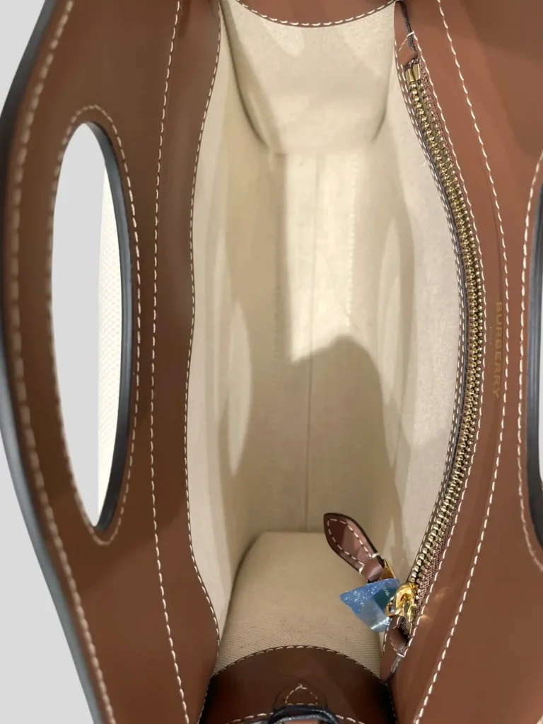 Borsa Mini Pocket in canvas e pelle., foto 7 di 12