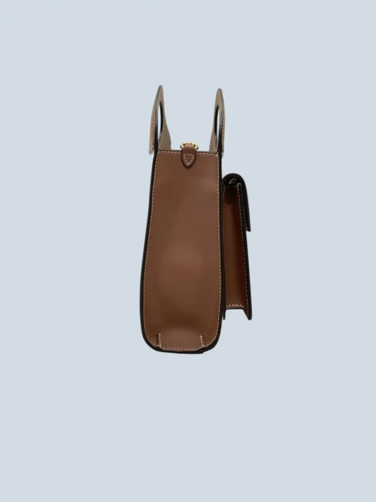 Borsa Mini Pocket in canvas e pelle., foto 3 di 12