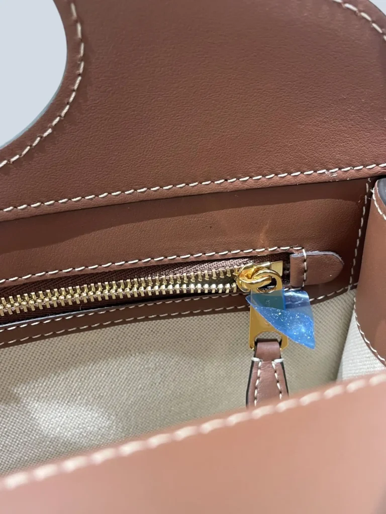 Borsa Mini Pocket in canvas e pelle., foto 10 di 12