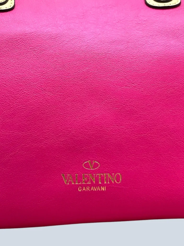 Garavani, borsa a tracolla Rockstud Tricolor Satchel in pelle., foto 10 di 14