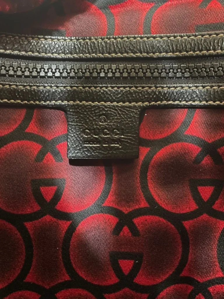 Snow Glam patent and leather hobo shoulder bag, photo 6 of 13