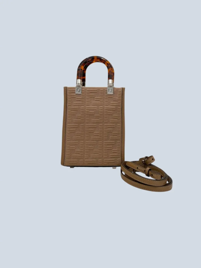 Borsa a tracolla Sunshine Mini in tessuto Zucchino.