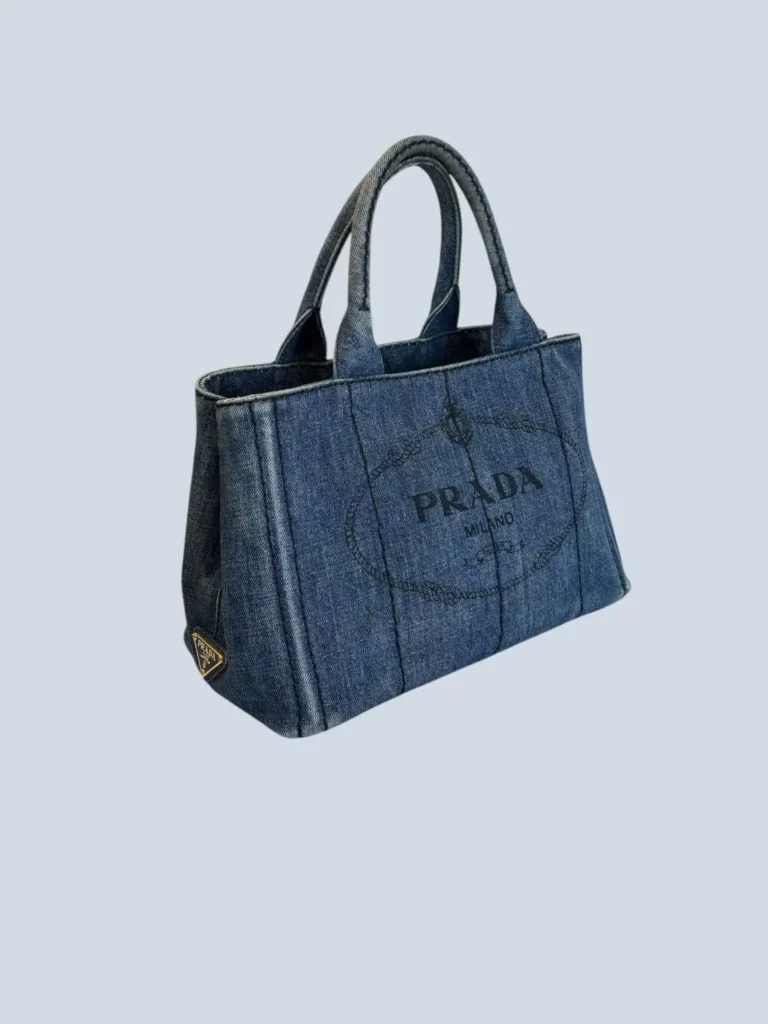 Borsa a tracolla Canapa Tote in denim., foto 2 di 10