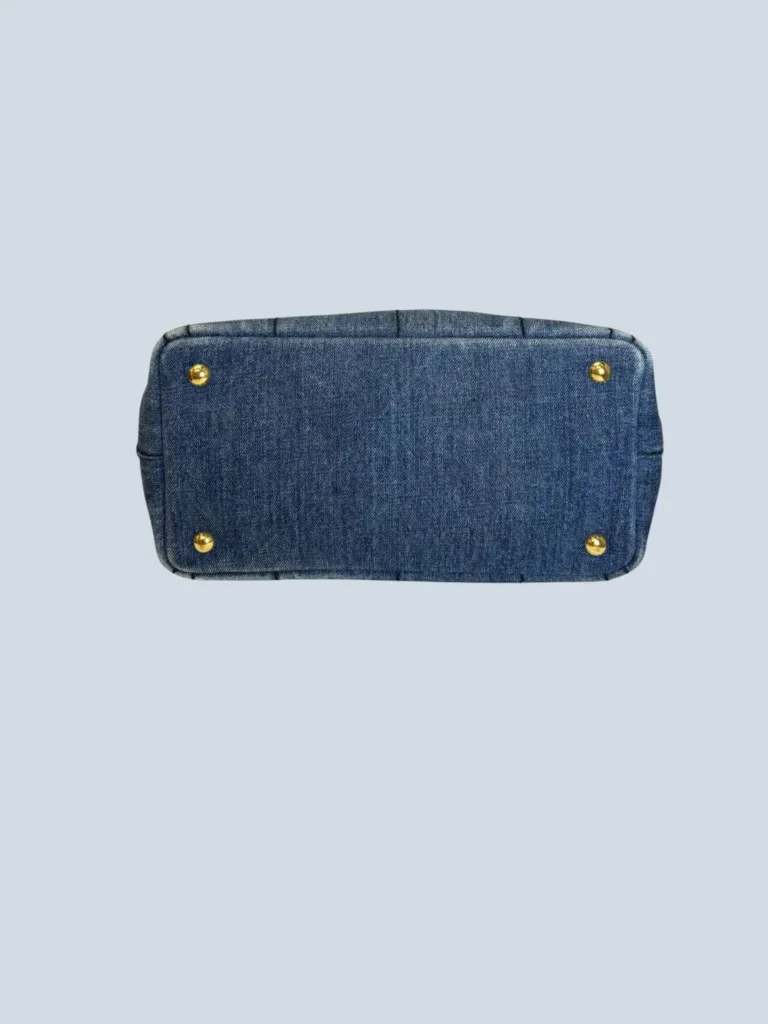 Borsa a tracolla Canapa Tote in denim., foto 5 di 10