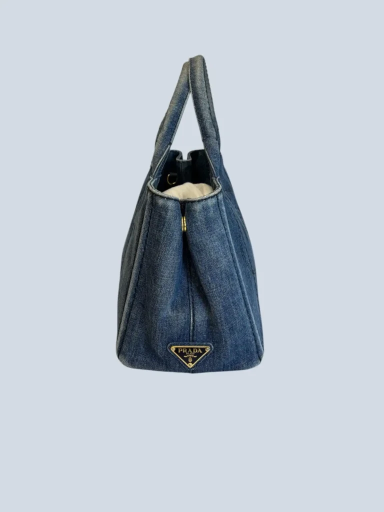 Borsa a tracolla Canapa Tote in denim., foto 3 di 10