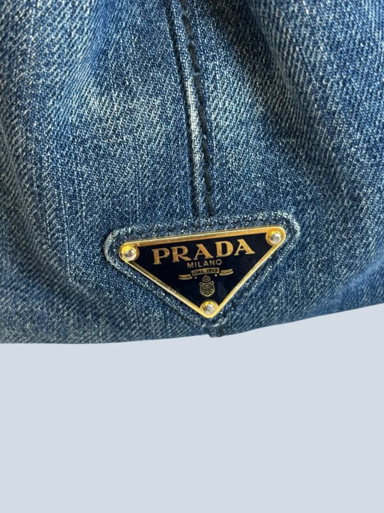 Borsa a tracolla Canapa Tote in denim., foto 10 di 10