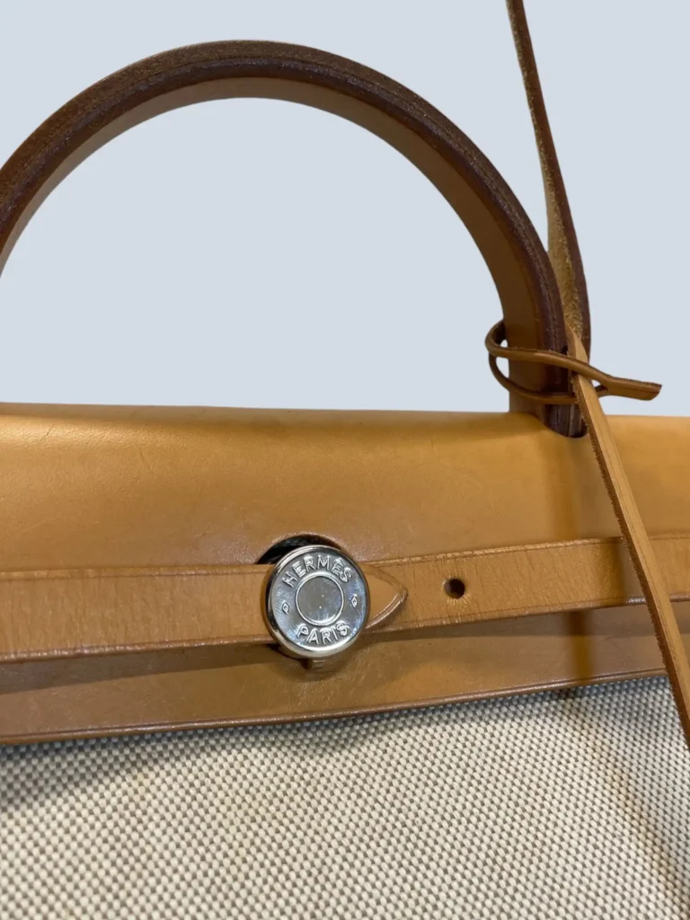 Borsa Herbag 31 in canvas e pelle Hunter., foto 13 di 17