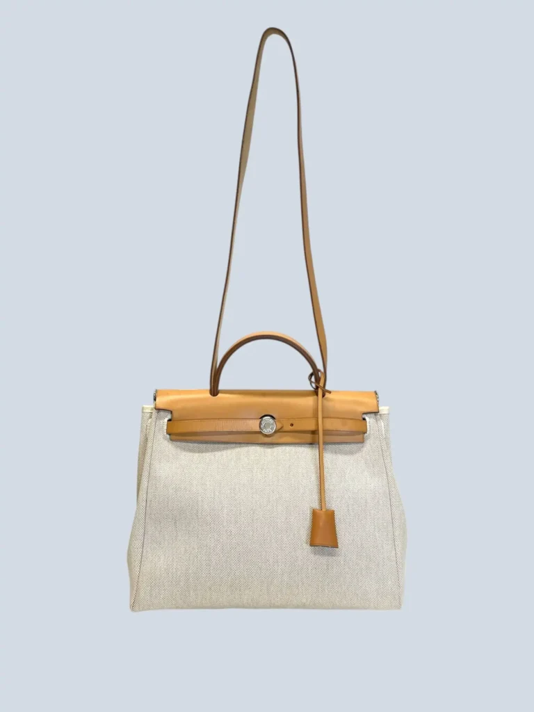 Borsa Herbag 31 in canvas e pelle Hunter., foto 2 di 17
