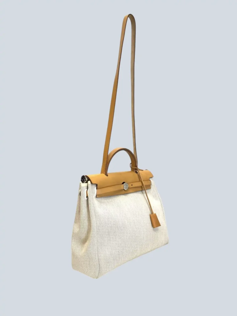Borsa Herbag 31 in canvas e pelle Hunter., foto 4 di 17