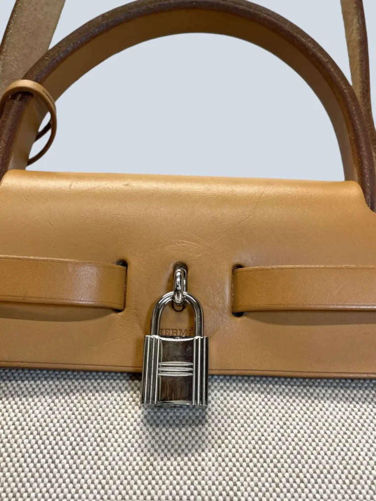 Borsa Herbag 31 in canvas e pelle Hunter., foto 17 di 17