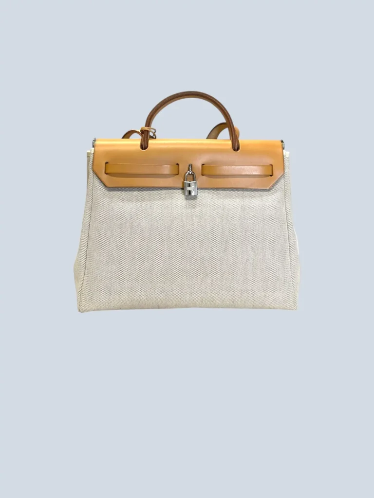 Borsa Herbag 31 in canvas e pelle Hunter., foto 6 di 17