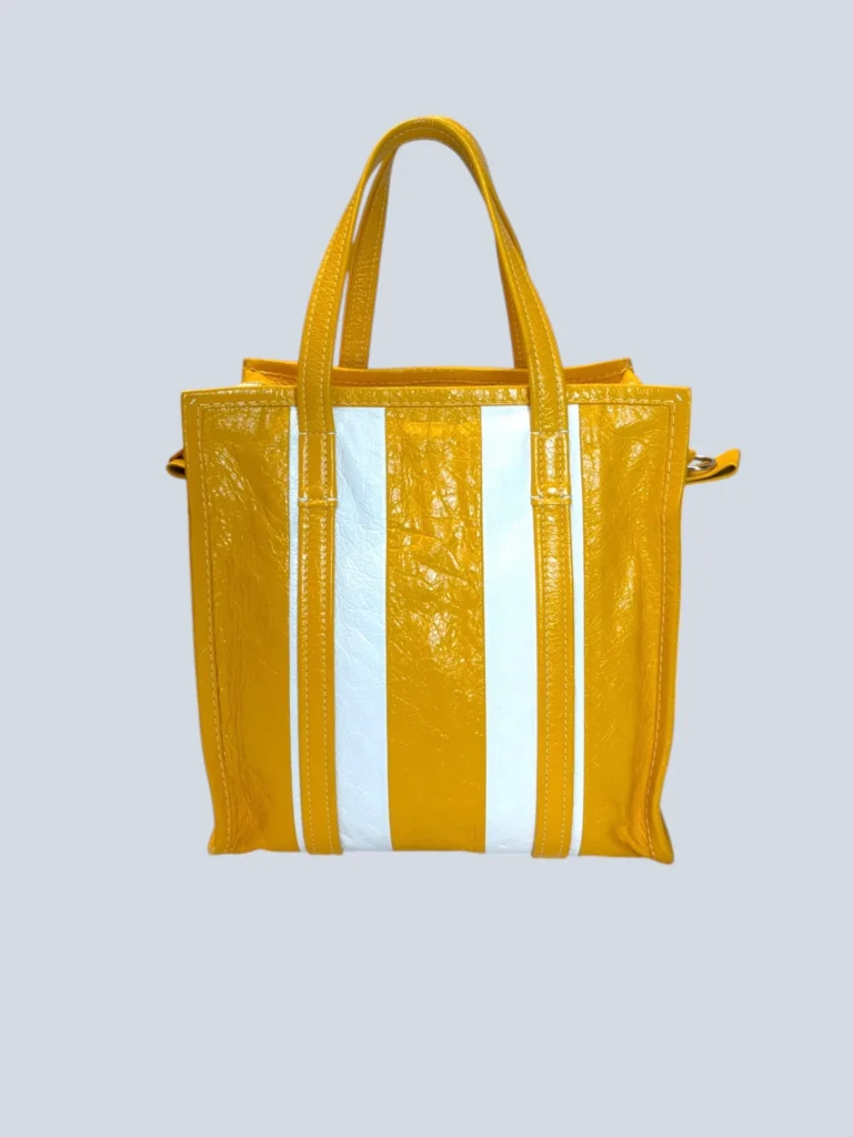 Bazar Small leather shoulder shopper bag, photo 2 of 5