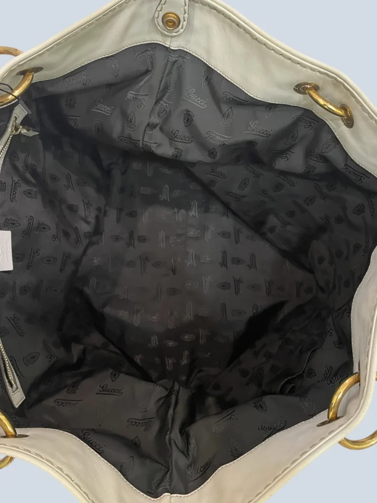 Irina Babouska studded leather shoulder shopper bag, photo 5 of 6