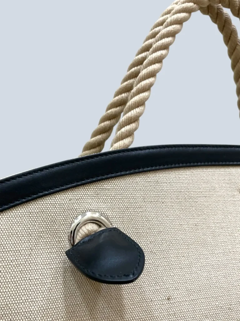 Borsa Sombrero in canvas e pelle., foto 9 di 9