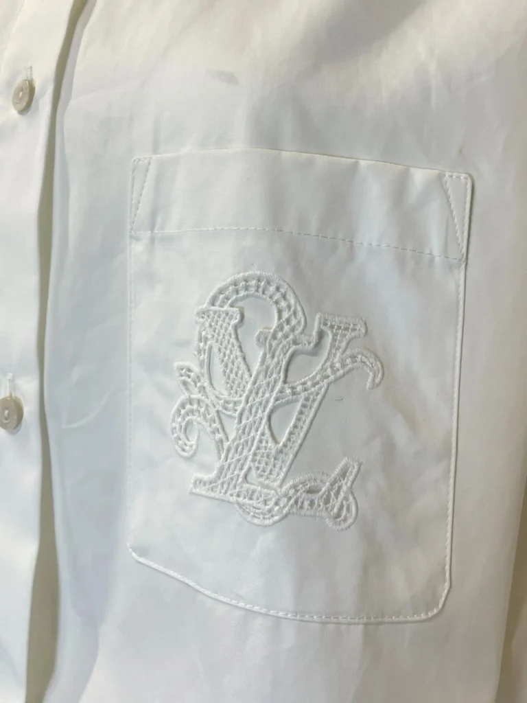 Cropped shirt with pocket and logo, 34fr., photo 5 of 11