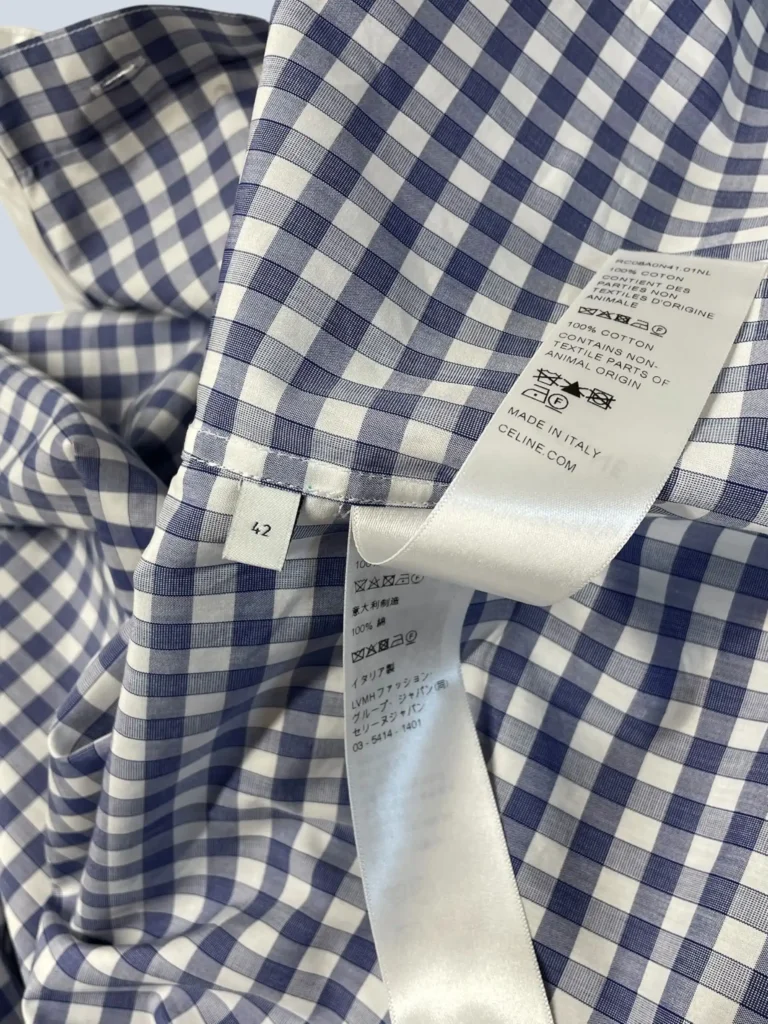 Camicia Vichy in cotone, 42., foto 8 di 8