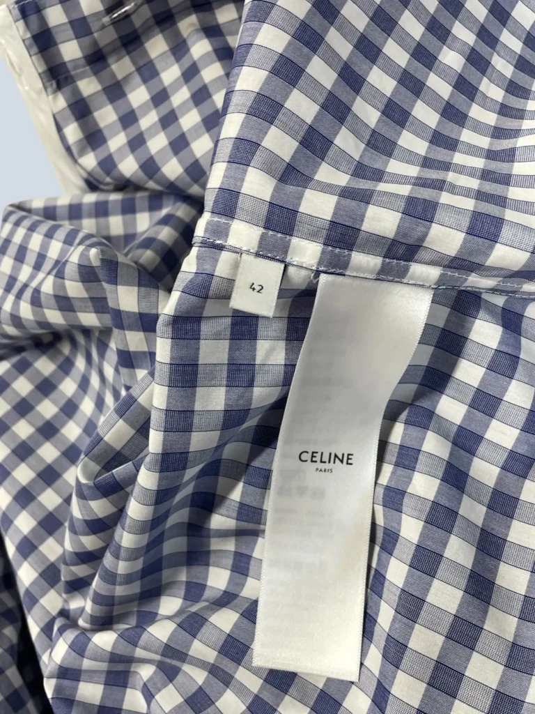 Camicia Vichy in cotone, 42., foto 6 di 8