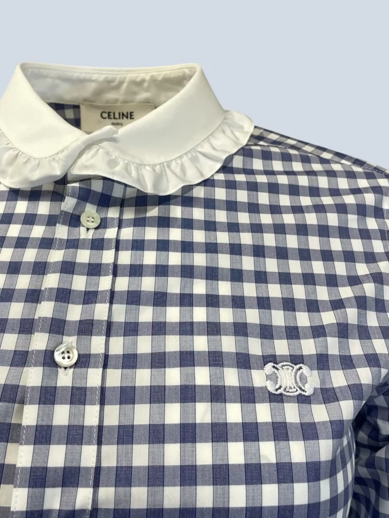 Camicia Vichy in cotone, 42., foto 5 di 8