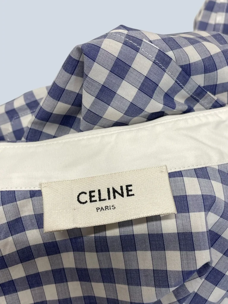 Camicia Vichy in cotone, 42., foto 4 di 8