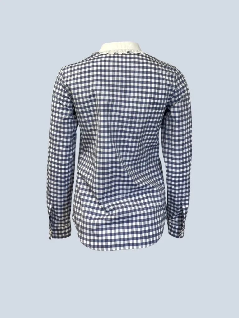 Camicia Vichy in cotone, 42., foto 3 di 8