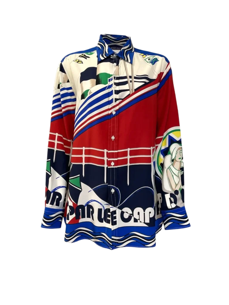 Par Lee Cap silk shirt, 10us.