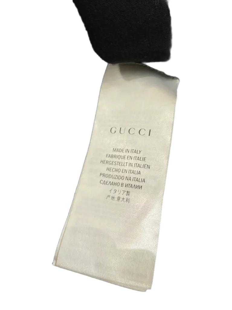 By Frida Giannini, cotton top with leather inserts, M., photo 8 of 9
