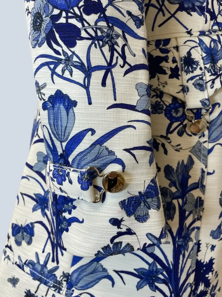 By Frida Giannini, floral print cotton midi coat, 44., photo 9 of 14