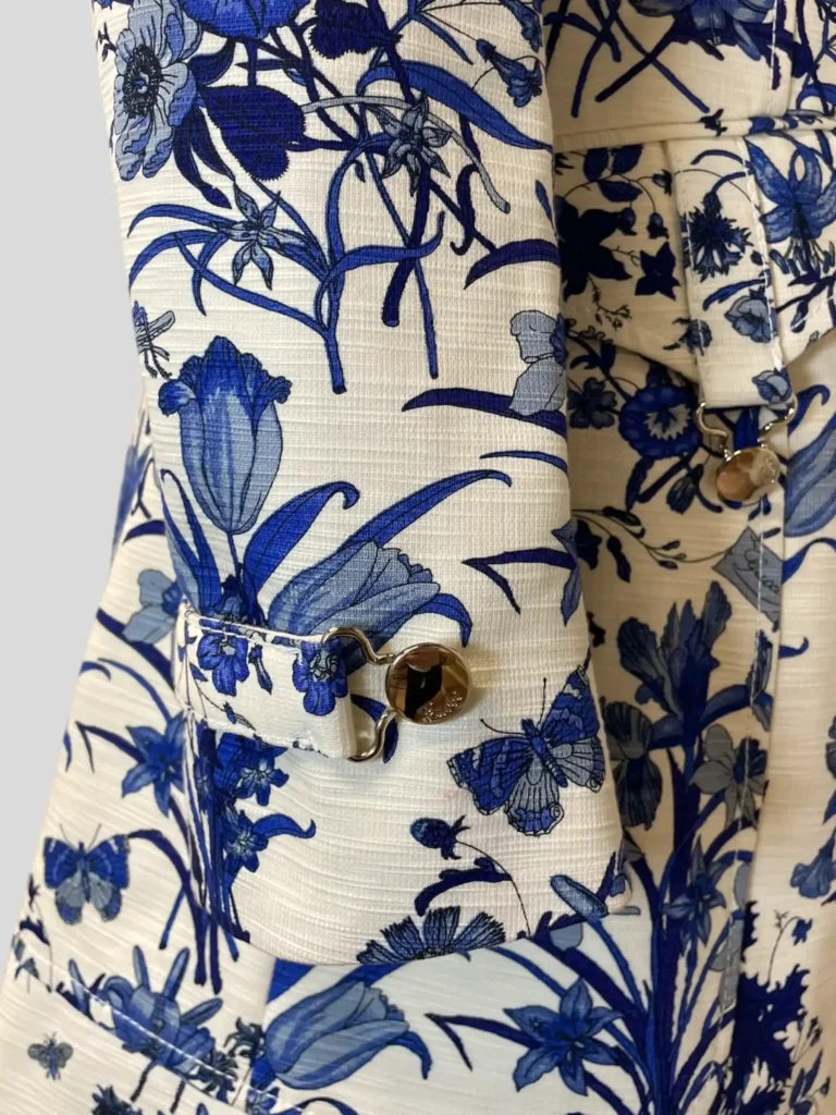 By Frida Giannini, floral print cotton midi coat, 44., photo 9 of 14