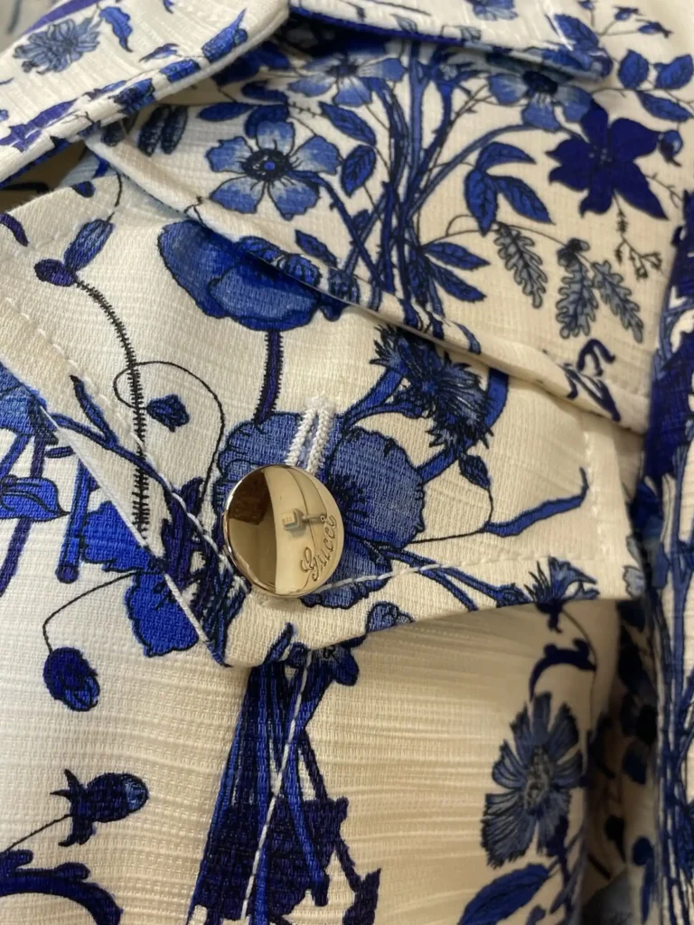 By Frida Giannini, floral print cotton midi coat, 44., photo 8 of 14