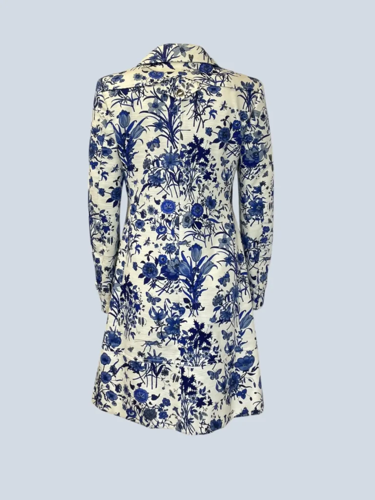 By Frida Giannini, floral print cotton midi coat, 44., photo 3 of 14