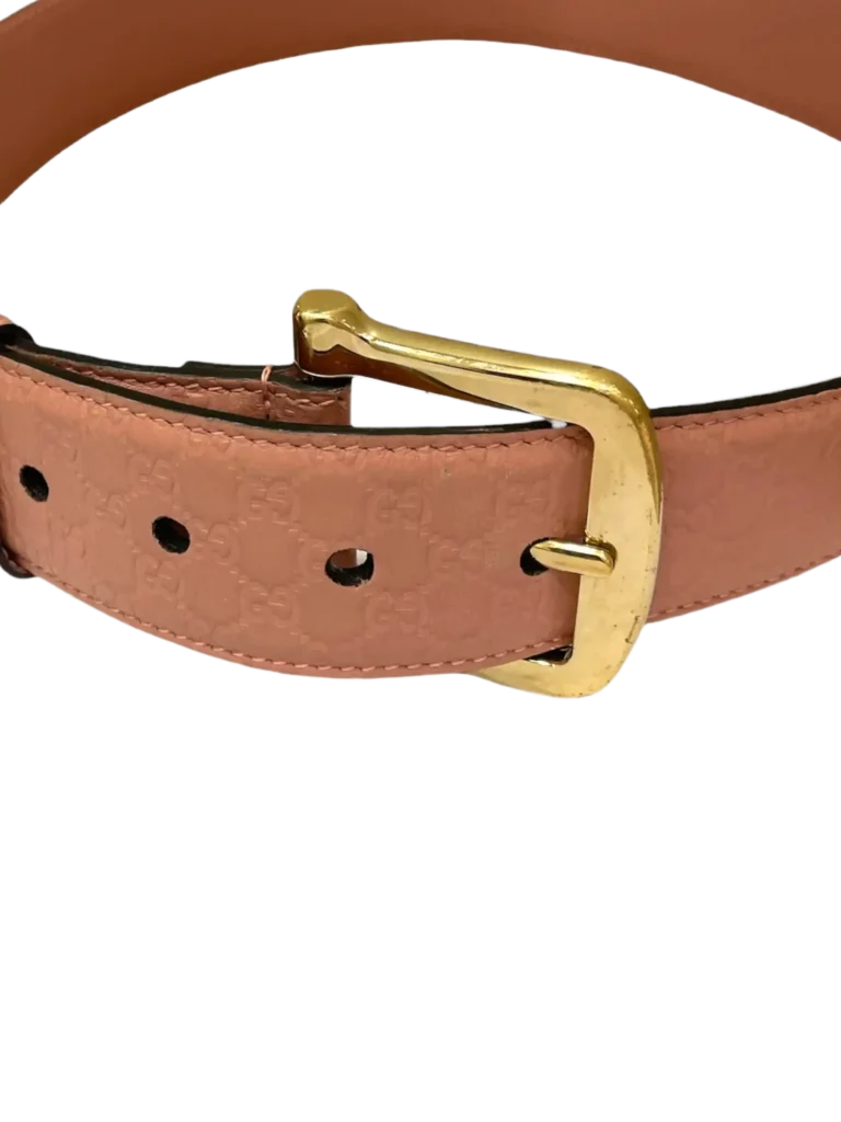 Cintura in pelle Guccissima, 75., foto 4 di 4