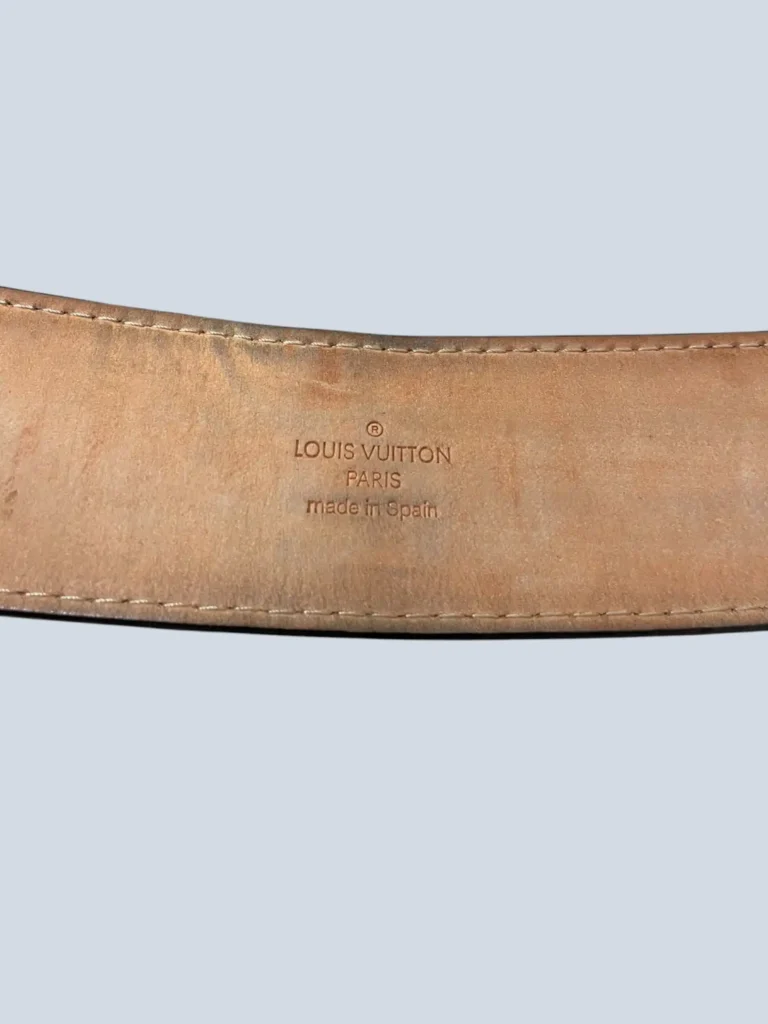 Cintura Travelling Requisites in pelle e metallo, 85., foto 7 di 7