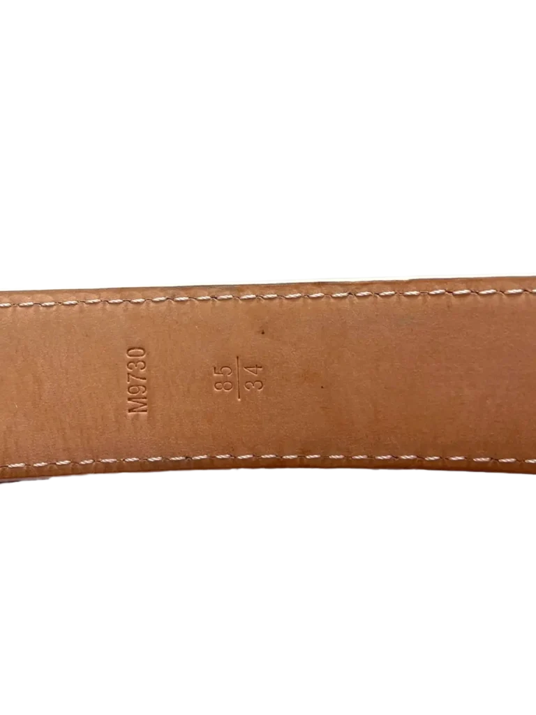 Cintura Tresor in tela Damier Azur, 85., foto 6 di 6