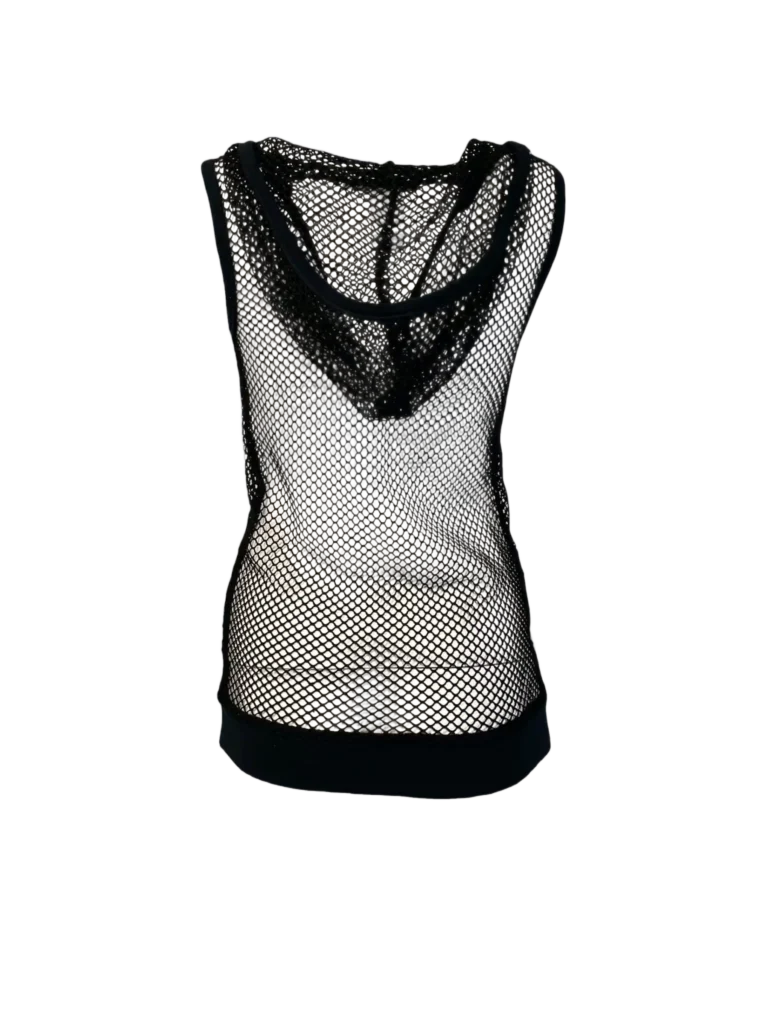 Mesh hooded top, 40., photo 3 of 5