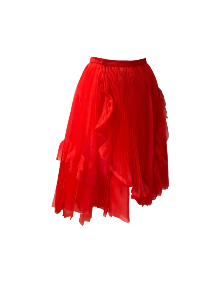 Pleated wrap midi skirt, 40., photo 3 of 5