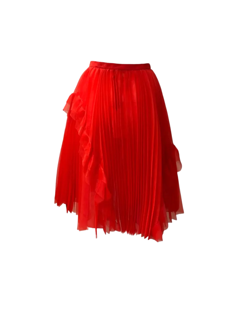 Pleated wrap midi skirt, 40., photo 4 of 5