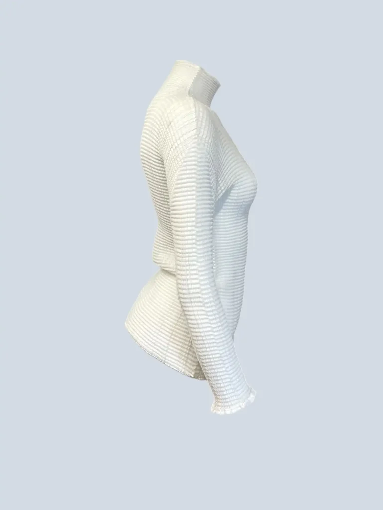 Issey Miyake pleated long-sleeve top, 2., photo 2 of 6