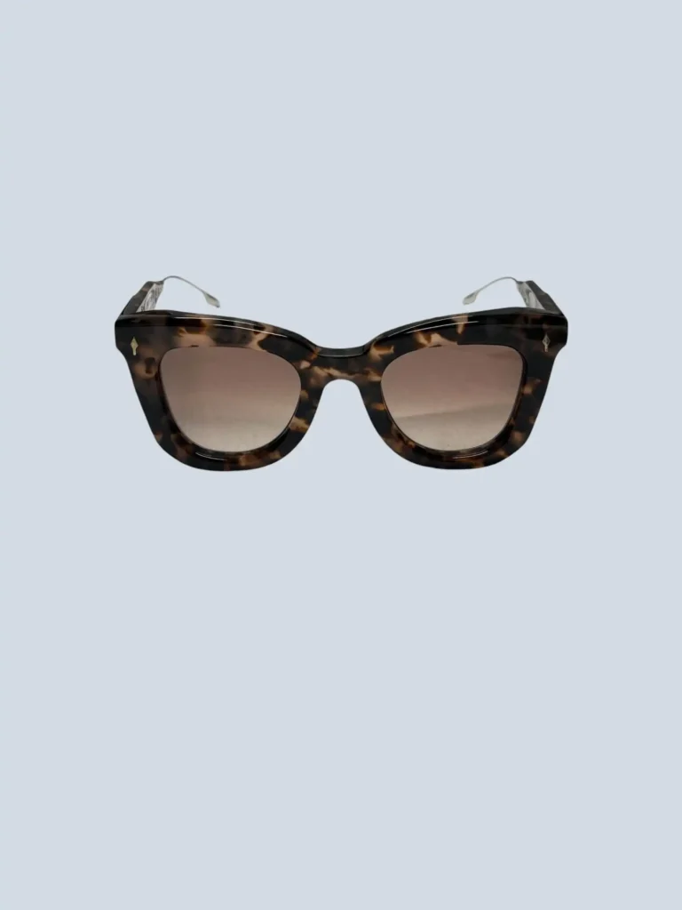 Havana acetate and metal sunglasses, photo 3 of 9