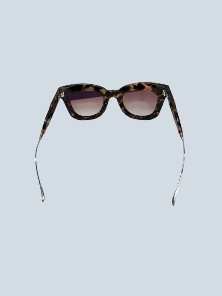 Havana acetate and metal sunglasses, photo 4 of 9