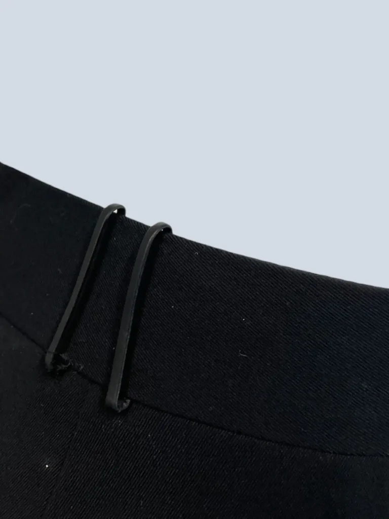 Leather loop flared trousers, 40., photo 7 of 9