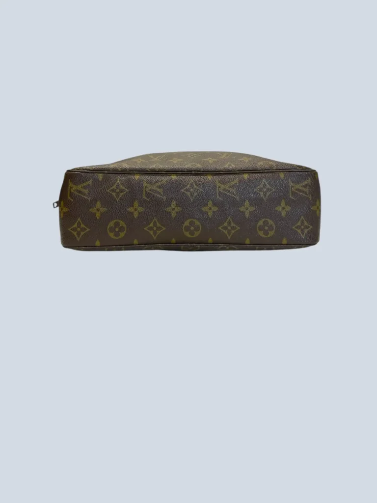 Pochette Trousse Toilette 28 in tela Monogram e pelle., foto 5 di 11