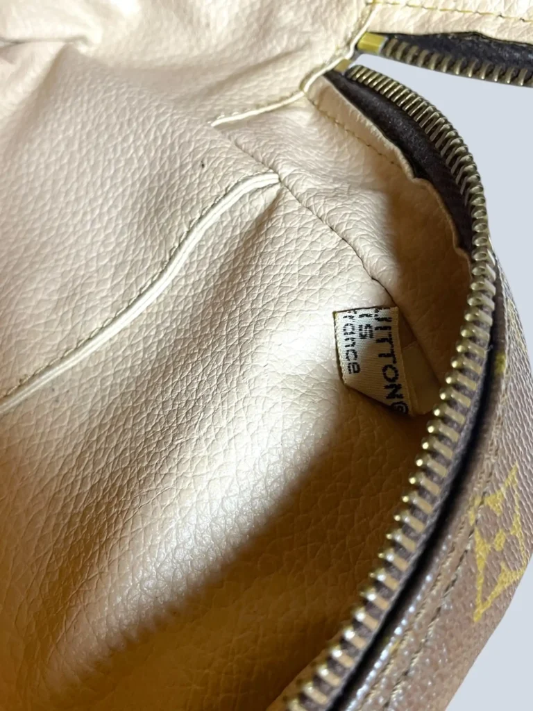 Pochette Trousse Toilette 28 in tela Monogram e pelle., foto 8 di 11