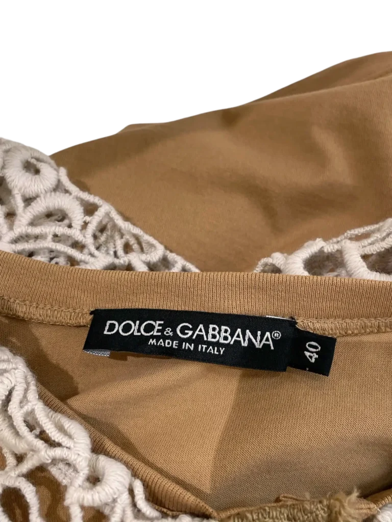 Cotton polo shirt with lace collar, 40., photo 4 of 6