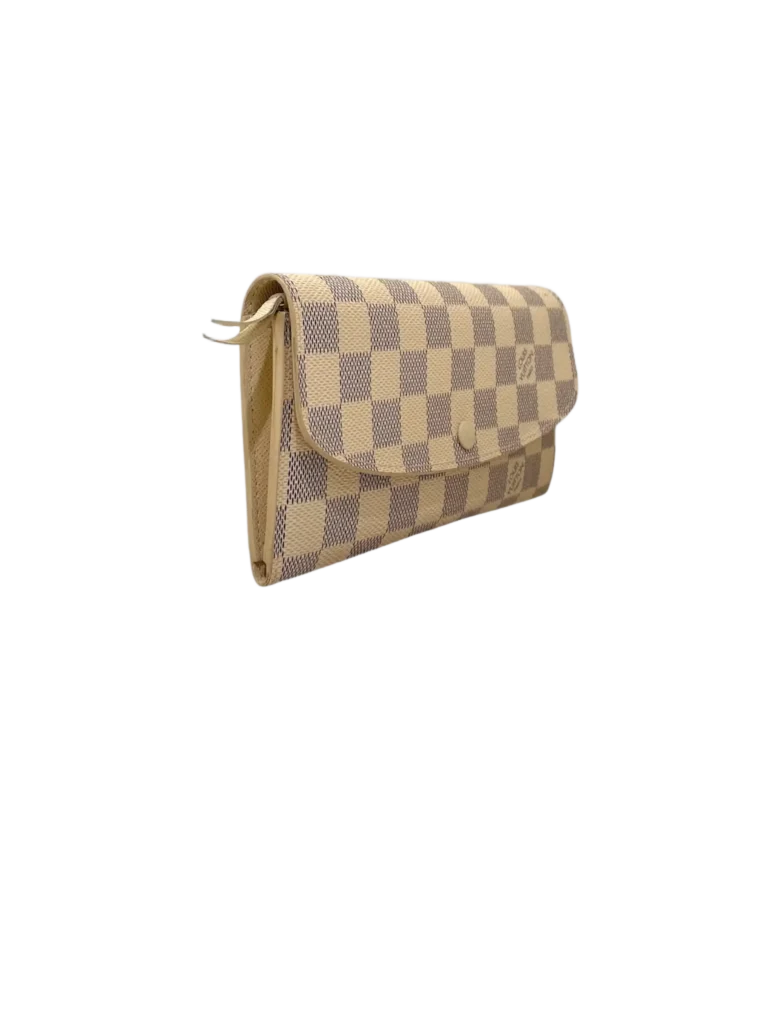Portafoglio Emelie in tela Damier Azur., foto 2 di 8