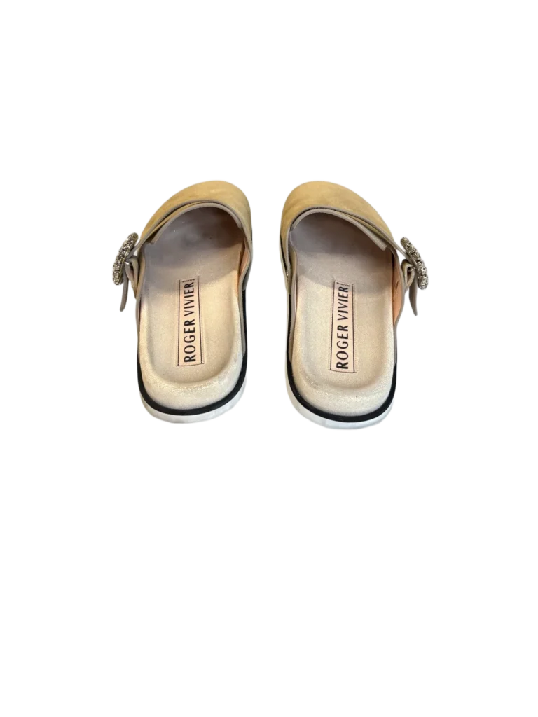 Sabot Slidy Viv’ in suede, 41., foto 4 di 5