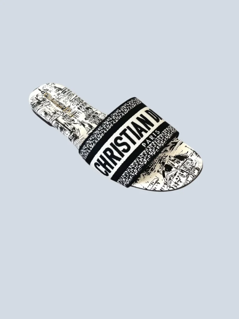 Sandali Dway in tela jacquard logo, 37., foto 2 di 7