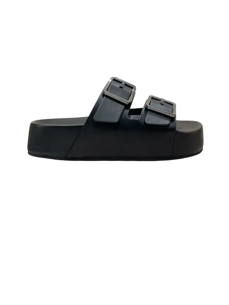 Sandali Mallorca platform in pelle, 42.