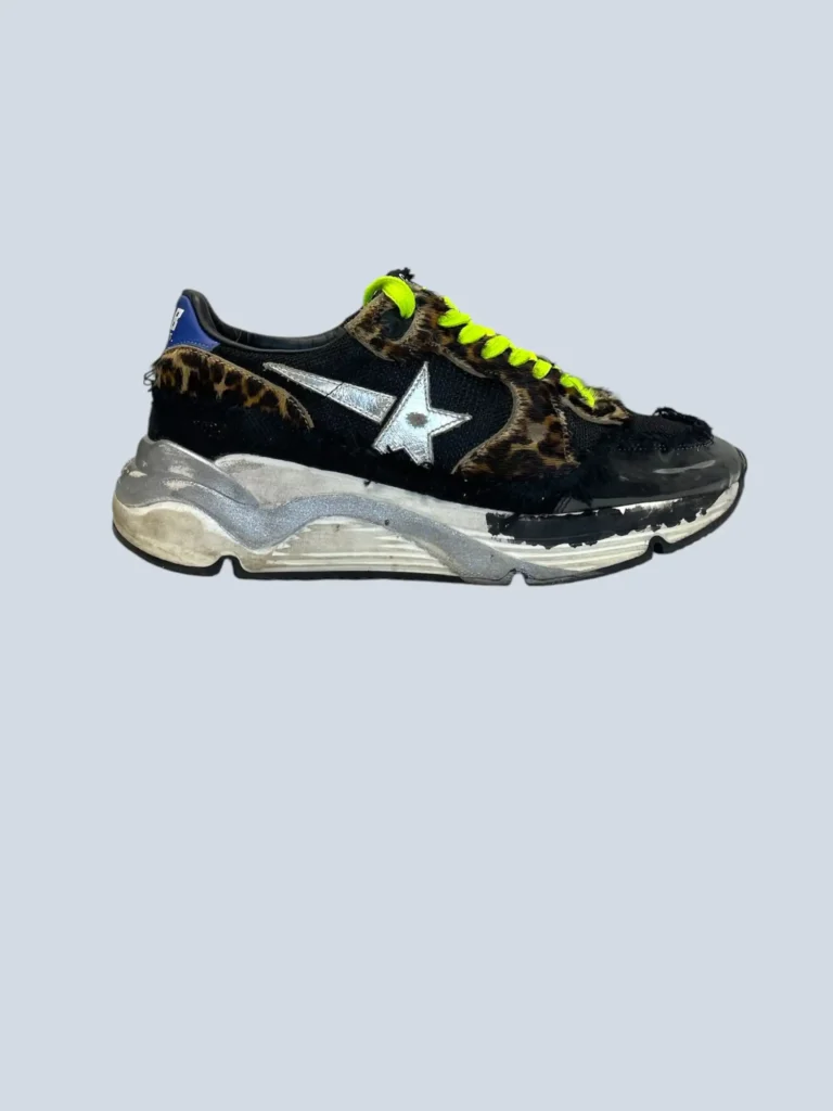 Sneakers Running Sole LTD in cavallino e nylon, 38.