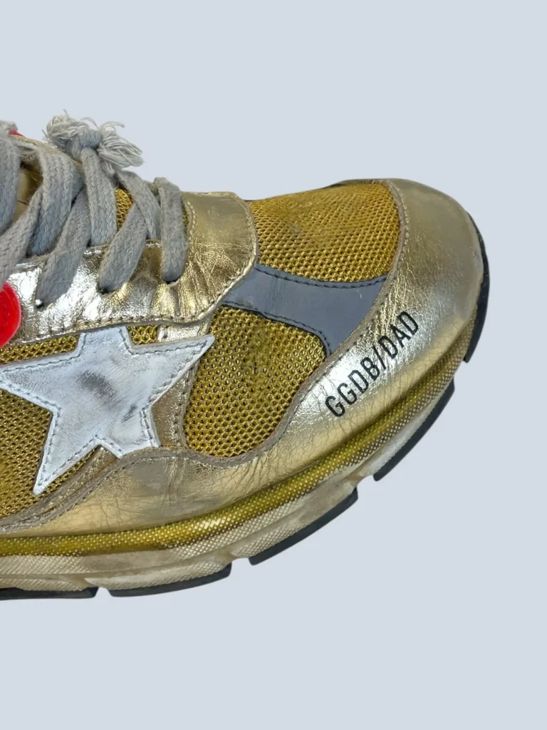 Sneakers Dad-Star in rete e pelle laminata, 38., foto 6 di 6